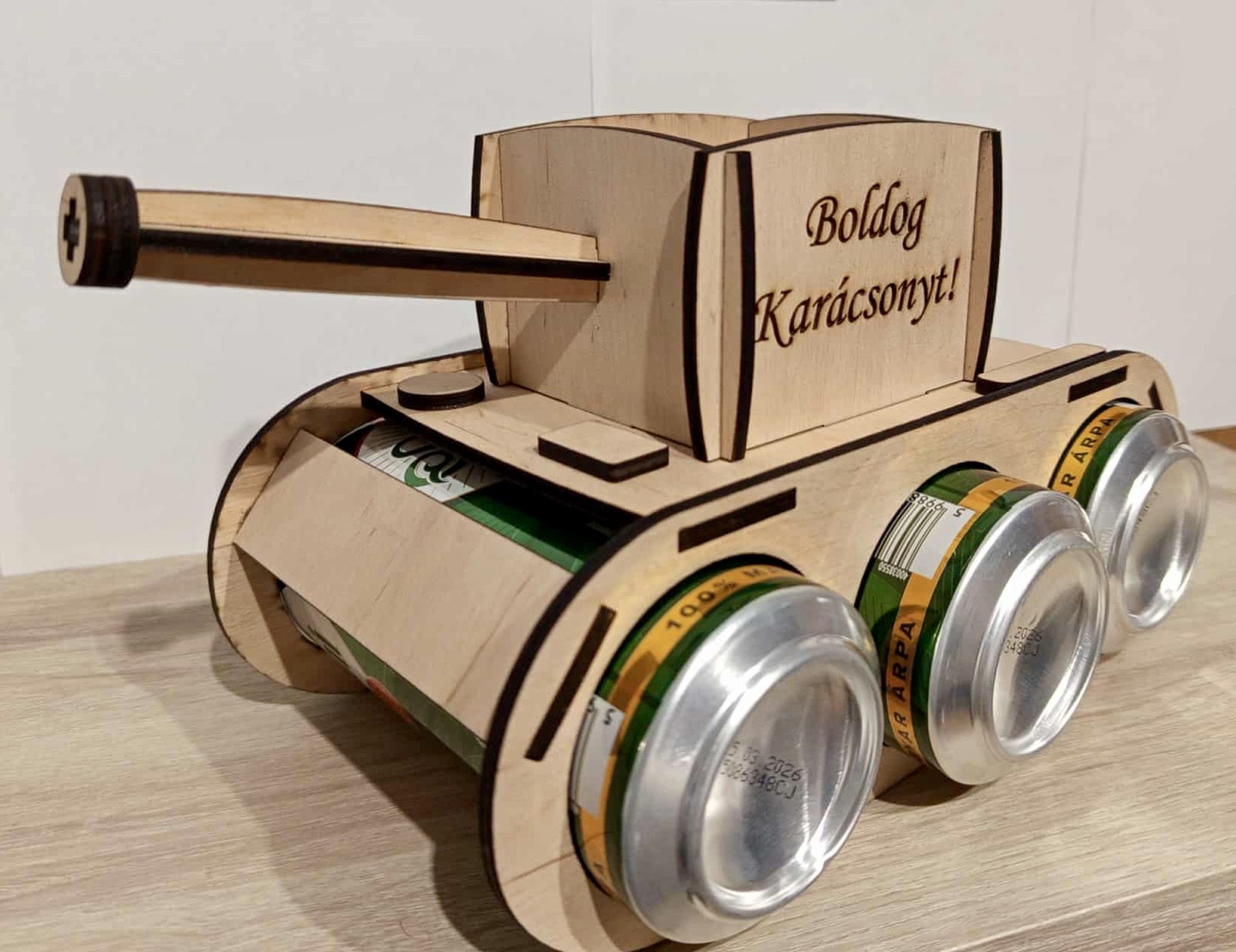 Fa sörös tank ajándéktartó - Image 2